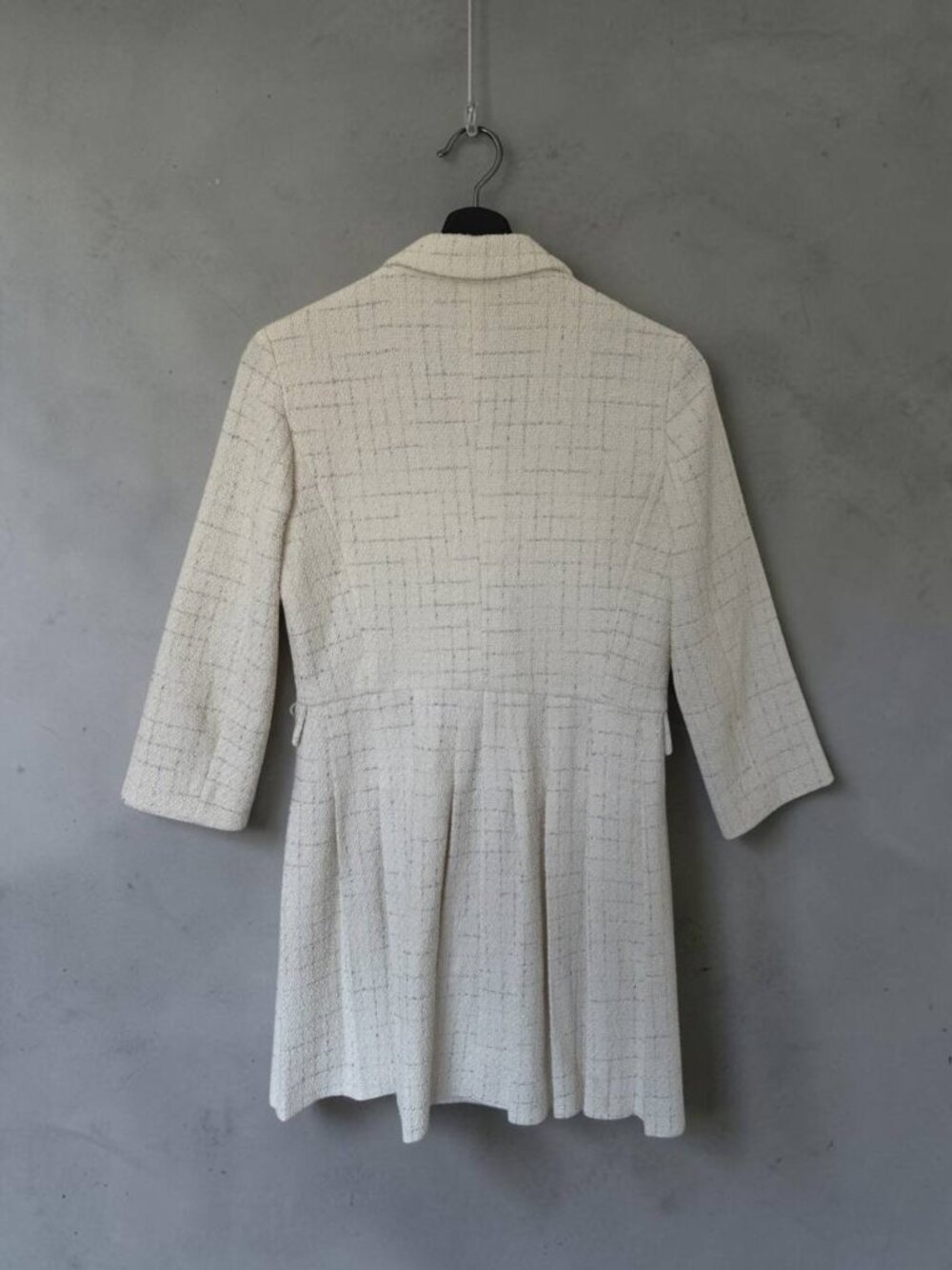 Maje short double breasted pleated dress - Picture 5 of 6